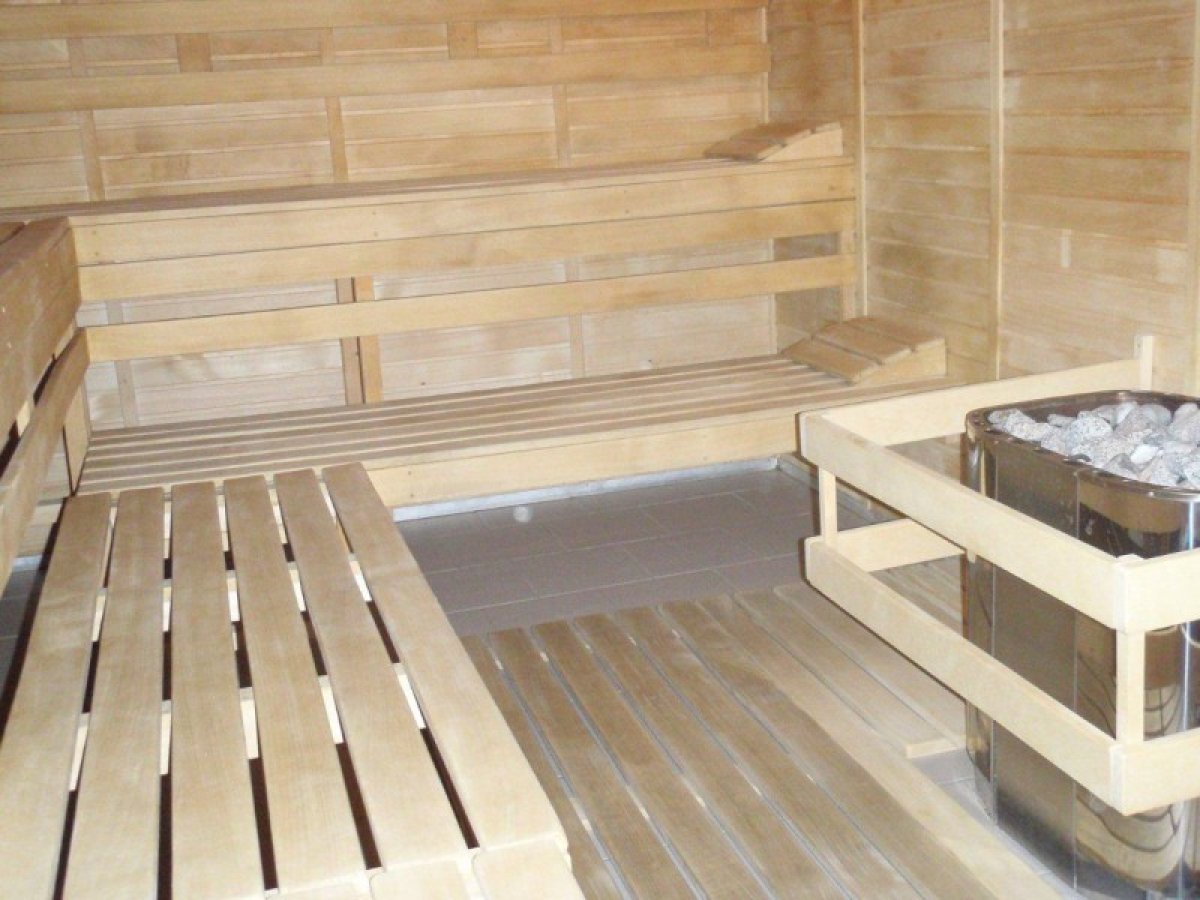 Sportovní zařízení města Hořice - sauna