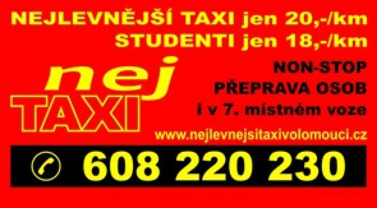 NEJ taxi Olomouc