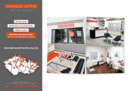 ORANGE OPTIK OPAVA